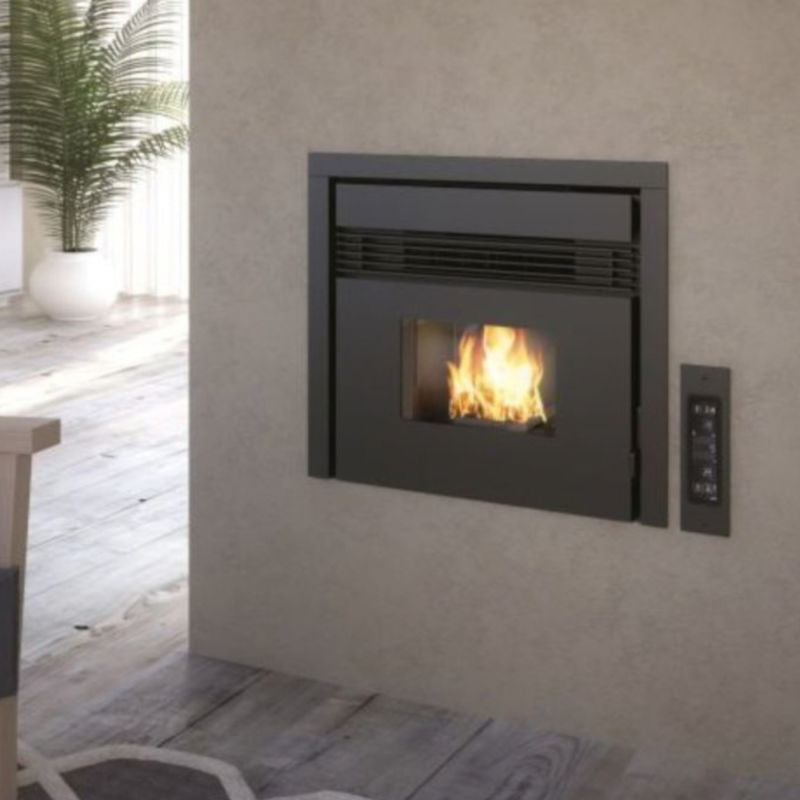 Insert à granulés Prezzemolo PUNTO FUOCO vu de face