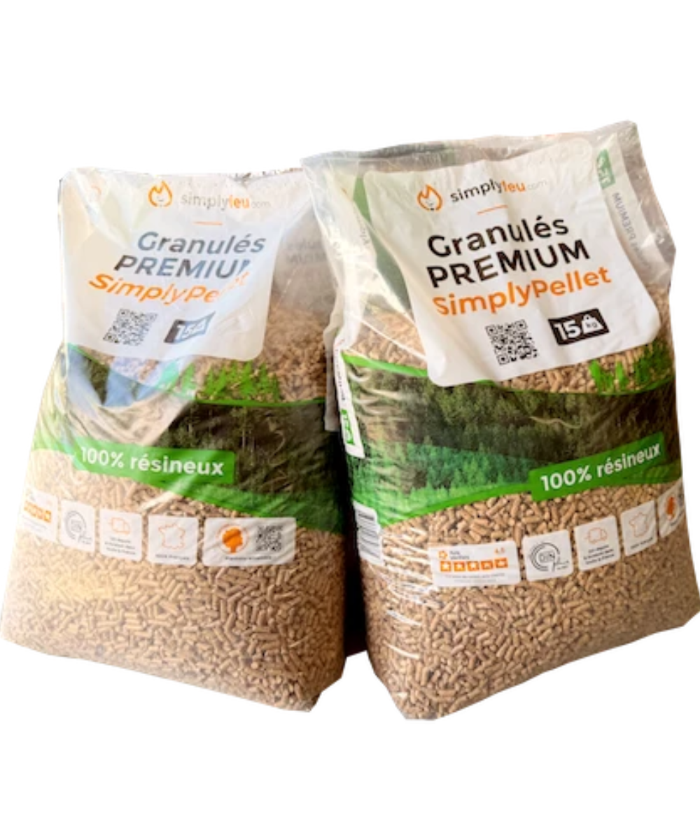Granulés Premium SimplyPellet – 65 sacs de 15 kg – Image 3