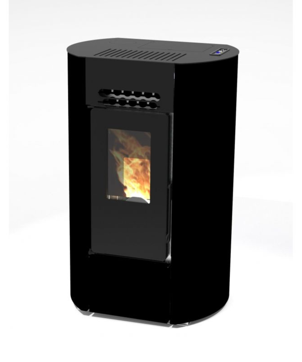 Poêle à granulés FIREMATIC O9 ovale et étanche