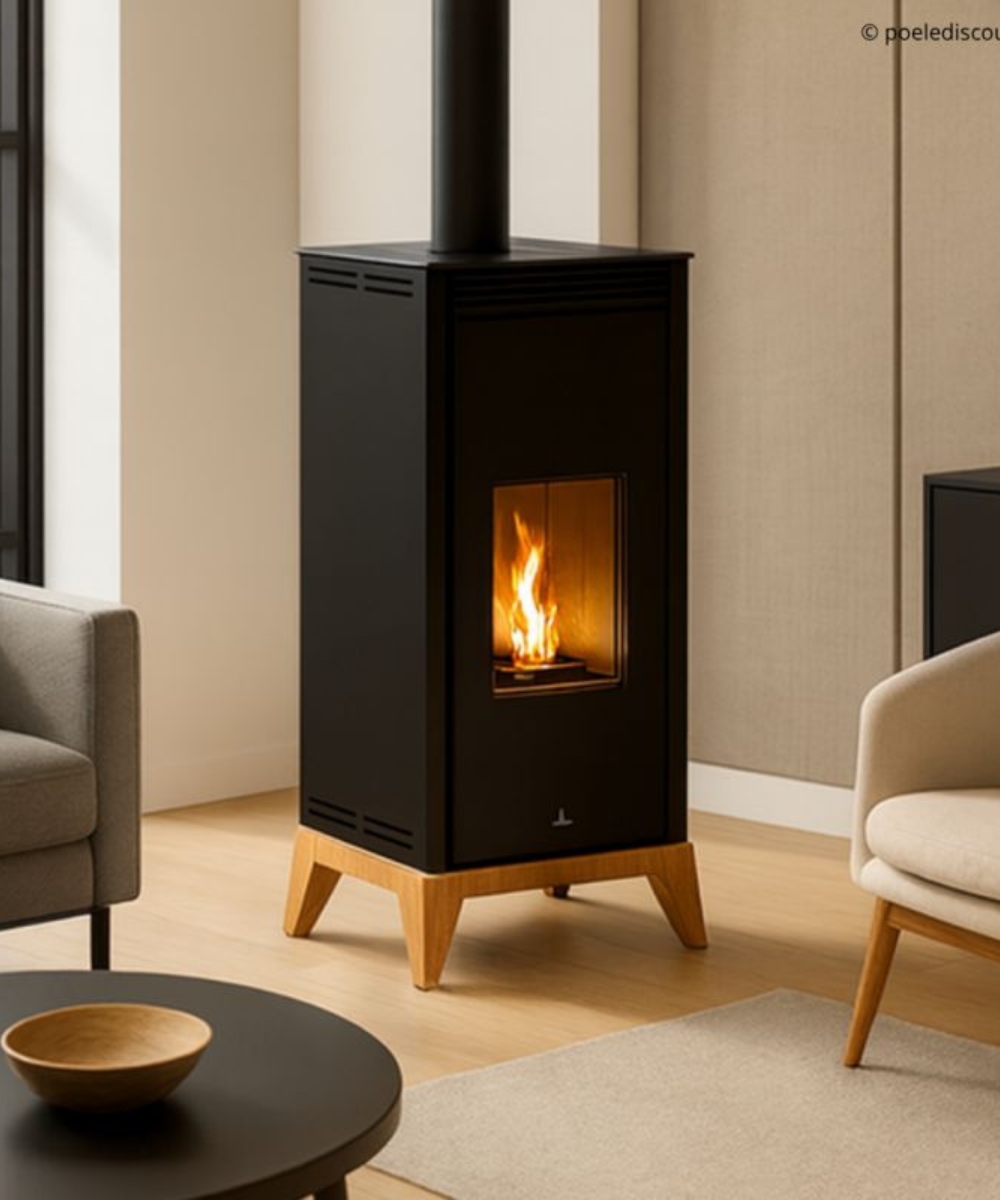 Poêle à granulés sans électricité 6 kW BRONPI Free 6