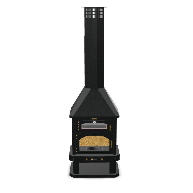 Cheminée avec four BRONPI Ebro – 15 kW – Image 6